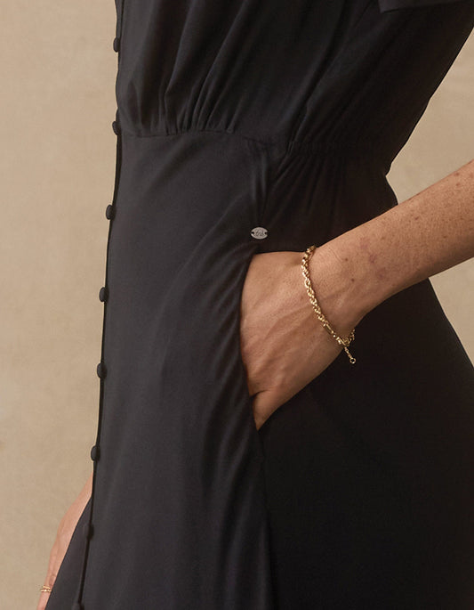 Sawyer Maxi Dress in Black